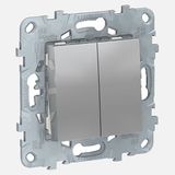 Schneider NU521130 2'li Modül Alüminyum Komütatör