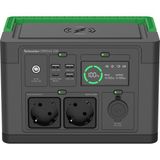 Schneider Offgrid PPS330-GR Taşınabilir Güç Istasyonu 330, 230V, 332WH Lityum-Iyon, Lcd, 2 Cee 7/3 Schuko Çıkışı, 3 Usb-A, 1 Usb-C, Kablosuz Şarj Cihazı
