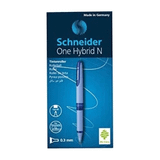 Schneider One Hybrid N 0.3 Mavi 10 Adet Rollerball Kalem