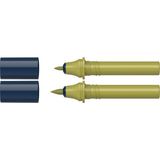 Schneider Paint-It 040 Twin Marker Kartuş 2 Li Zeytin Yeşili ML04010511