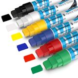 Schneider Paint-It akrilik kalemler (15 mm çizgi genişliği, yüksek kapatıcı akrilik boyalar, ahşap, tuval, taş vb. için) 6 adet