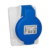 Schneider PKF16F423 Pratika 3x16A 2P+T IP44 Monofaze Vidalı Bağlantı Eğik Makina Prizi