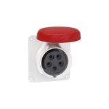 Schneider PKF16F735 5x16A Trifaze 3P-N-T Ip67 Vidalı Eğik Makine Prizi