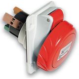 Schneider PKY16F735 Hızlı Bağlantılı 380 Volt Trifaze IP 67 5x16A Eğik Makine Prizi