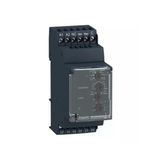 Schneider Rm35lm33mw, Sıvı Seviye Kontrol Rölesi, 24-240 Volt Ac/Dc, 2 K/A(2Co), 0.1-5 Saniye, 250 Ohm-1 Mohm