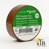 Schneider Schneıder Electrıc Pvc Elektrik Bandı 20 M X19MM 5'li - Kahverengi