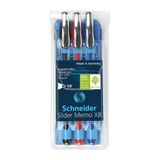Schneider SCT511 Slider Memo 3'lü Tükenmez Kalem Seti