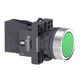 Schneider XA2EH031 1NA Yeşil Kalıcı Buton