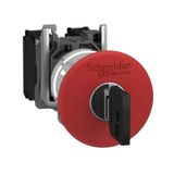 Schneider XB4-BS9445 Kilitli Mantar Buton