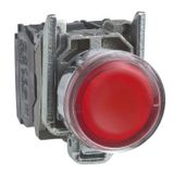Schneider XB4-BW34M5 Korumalı Ledli Işıklı Kırmızı Buton