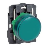 Schneider XB5-AVM3 220V Yeşil Dahili Korumalı Ledli Sinyal Lambası