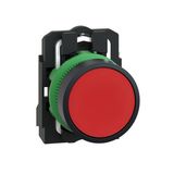 Schneider XB5AA41 Harmony Xb5 Kırmızı Plastik Yaylı Dönüşlü Basmalı Buton