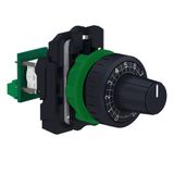 Schneider XB5AD912R1K Potansiyometre Plastik Komple Cihaz Entegre Direnç 1KOhm