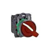 Schneıder Xb5ak124m5 Xb5ak124m5 Kırmızı 22mm 230 Vac Pls.led Man.but.