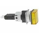 Schneider XB6-CV5BB Sarı Kare Sinyal Lambası
