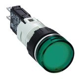 Schneider XB6AV3BB 24V Yeşil Ledli Kumanda Butonu