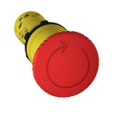 Schneider XB7-NS8442 40 mm Mantar Çevir Çek Acil Buton