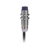 Schneider XS212BLPAL5 XS2 M12 12-24VDC U41.3MM-SN4MM 5 m Kablolu Pirinç Endüktif Sensör