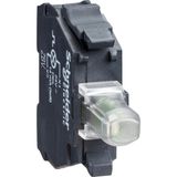 Schneider ZBVB6 22 mm 24V Entegre Led Başlık için Mavi Işık Bloğu