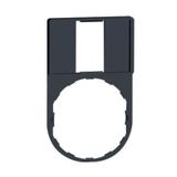 Schneider ZBZ33 Yazı 18x27 mm için 30x50 mm İşaretsiz Tutucu