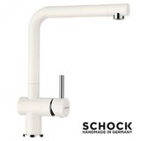 Schock Epos 540000 Alpina Armatür, Beyaz Mutfak Bataryası