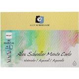 Schoeller A3 300 gr Monte Carlo Sulu Boya Defteri 10'lu Standart - 0210