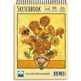Schoellershammer Art Comics Sketchbook A4 90GR 30YP Ayçiçek