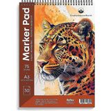 Schoellershammer Marker Pad Marker Defteri 75 Gr. A3 30 Yp. (Arkaya Geçirmez)