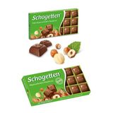 Schogetten Alpine Fındıklı Sütlü Çikolata Bar Şeker Orijinal Alman Çikolatası 10G