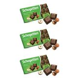 Schogetten Alpine Sütlü Fındıklı Çikolata 10G - 3 Adet