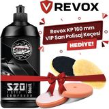 Scholl Concepts S20 Black Real 1-Step Compound 1 Lt. + L Ecofix Universal Pad Orange 165 mm + Polisaj Keçesi (Hediye)