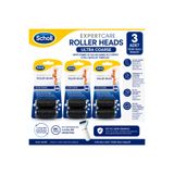 Scholl ExpertCare Ultra Coarse Yedek Rulo Başlığı 2'li Ayak Törpüsü Başlığı Sertleşmiş Topuklar İçin X 3 Adet