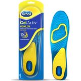 Scholl Gel Aktiv Tabanlık Günlük Erkek İçin Konforlu ve Rahat