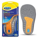 Scholl GelActiv iş ayakkabıları için iş tabanlığı, 35,5 – 40,5 – çok yıpranmış ayaklar için – 1 çift jel taban