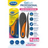 Scholl GelSoft Professional Kadın Jel Tabanlık 35,5-40,5 Gün Boyu Konfor Günlük, İş, Yürüyüş