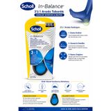 Scholl In-Balance Heel Insoles L 42.5-45 Topuk Dikeni ve Plantar Fasiit Destekleyici Jel Tabanlık