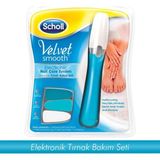 Scholl Velvet Smooth Elektronik Tırnak Bakım Seti Parlak Tırnaklar İçin 3 Farklı Başlık