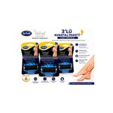 Scholl Velvet Smooth Kontur Yedek Rulo Başlık Topuk Uyumlu Ayak Törpüsü Yedek Başlığı X 3 Adet