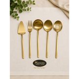 Schon Lieb 5 Parça Sosluk Servis Seti Mat Gold - 0 - 1 lt