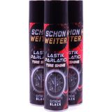 Schön Weiter 3'lü Avantaj Set, Lastik Parlatıcı 500ML, Aerosol Sprey, Parlak ve Korunmuş Görünüm, Şeffaf Tabaka - 500 ml