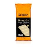 Schöne Katsan Ovalette Beyaz Kuvertür Çikolata 200 gr