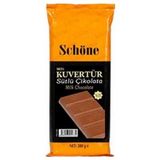 Schöne Katsan Ovalette Sütlü Kuvertür Çikolata 200 gr - 1 Adet