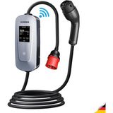 Schoner® 22KW Taşınabilir Elektrikli Araç Şarj Istasyonu Wi-Fi/bluetooth Smart 5 Metre Tip2 Ka