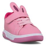 Schony Kıds Schony Kids Sevimli Tavşan Kulaklı Simli Ortopedik Çocuk Spor Ayakkabısı Sneaker Pembe