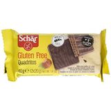 Schär Quadritos Siyah Çikolata Kaplı Gofret 2x20 gr 8008698005293