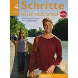 Schritte International Neu 4 ( A2.2 ) Kurs Und Arbeitsbuch + Ar Teknolojisi Ile Kolay Öğrenme