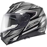 Schuberth C5 Çene Açılır Motosiklet Kaskı Zenith Black - XL - Çok Renkli