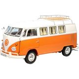 Schuco 1:18 1959 Volkswagen T1 Camping Bus Diecast Metal Minyatür Model Araba - Turuncu - Standart