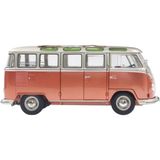 Schuco 1:18 1962 Volkswagen T1 Samba Diecast Metal Minyatür Model Araba - Turuncu - Standart
