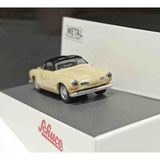 Schuco 1:87 Volkswagen Kafer Ghia - Krem